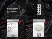 Load image into Gallery viewer, 極美品 MONCLER × FRAGMENT DESIGN モンクレール フラグメント チェック ダウンジャケット 09U1A50840549XX479 レッド 2 中古 57587