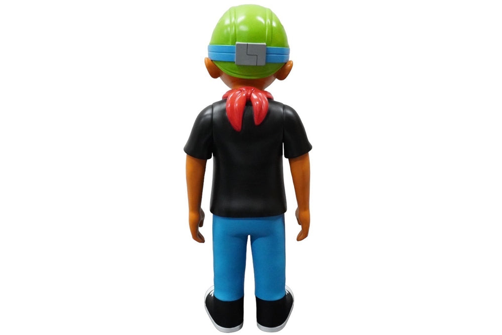 極美品 HEBRU BRANTLEY へブルブラントリー マインドスタイル フライボーイ ブラックTシャツ フィギュア 中古 57599