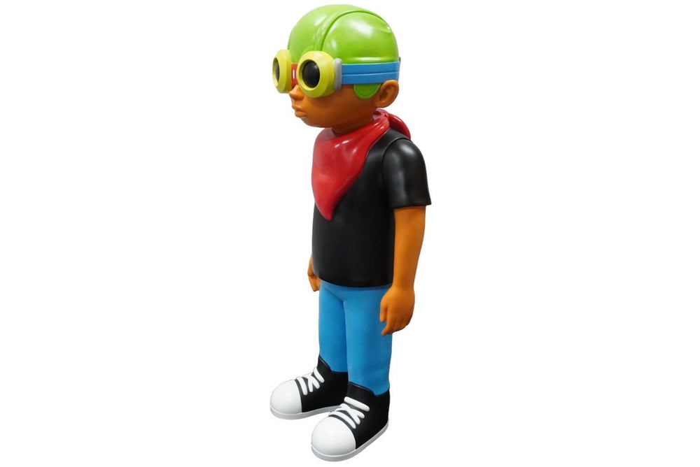 極美品 HEBRU BRANTLEY へブルブラントリー マインドスタイル フライボーイ ブラックTシャツ フィギュア 中古 57599