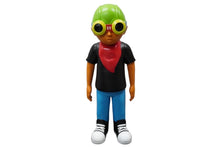画像をギャラリービューアに読み込む, 極美品 HEBRU BRANTLEY へブルブラントリー マインドスタイル フライボーイ ブラックTシャツ フィギュア 中古 57600
