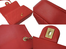 Load image into Gallery viewer, 極美品 CHANEL シャネル マトラッセ 2WAY チェーン ショルダーバッグ レッド 29番台 ラムスキン ココマーク 中古 57650