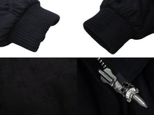 画像をギャラリービューアに読み込む, CHROME HEARTS クロムハーツ その他アウター フードジャケット リバーシブル ダガー クロス シルバー925 美品 中古 57654