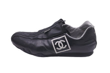 Load image into Gallery viewer, CHANEL シャネル スニーカー スポーツライン ココマーク ブラック サイズ37 レディース 良品 中古 57663
