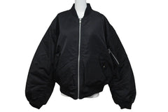 FFF POSTAL SERVICE Triple F Postal Service Bomber Jacket MA1 Nylon Polyester Black Good Condition Used 57680