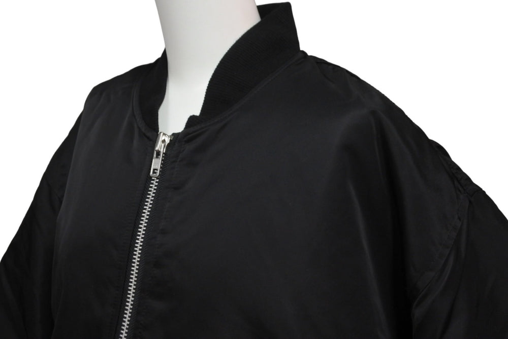 FFF POSTAL SERVICE Triple F Postal Service Bomber Jacket MA1 Nylon Polyester Black Good Condition Used 57680