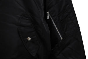FFF POSTAL SERVICE Triple F Postal Service Bomber Jacket MA1 Nylon Polyester Black Good Condition Used 57680