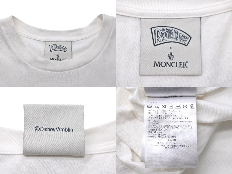 MONCLER モンクレール 半袖Ｔシャツ ディズニー ロジャー