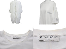 Load image into Gallery viewer, GIVENCHY ジバンシィ 半袖 Ｔシャツ BRANDED TAPE DETAILS BM70WJ3002 コットン ホワイト 良品 中古57707