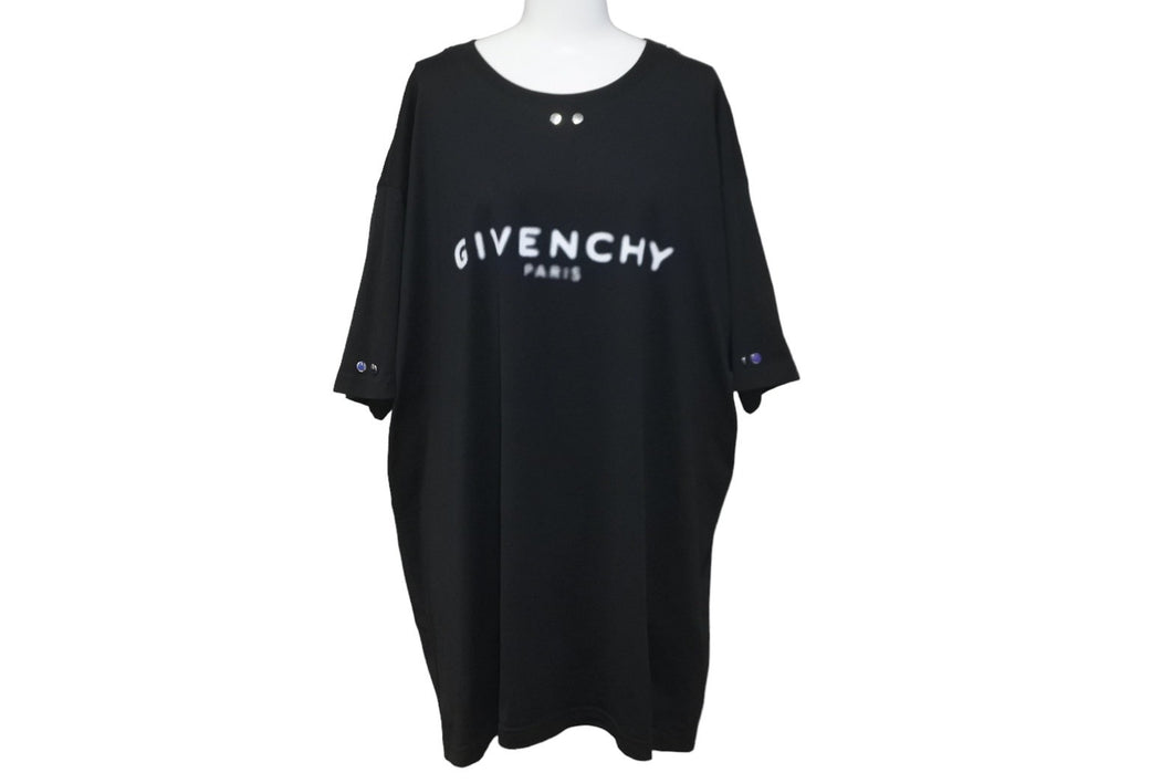 Givenchy ジバンシー 半袖Ｔシャツ トップス ロゴプリント ロゴ金具
