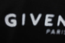 画像をギャラリービューアに読み込む, Givenchy ジバンシー 半袖Ｔシャツ トップス ロゴプリント ロゴ金具 コットン ブラック ホワイト シルバー金具 美品 中古 57708