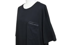 画像をギャラリービューアに読み込む, GIVENCHY ジバンシィ 半袖Ｔシャツ Ribbon Trimmed Logo BM70VA3002 ブラック コットン 美品 中古 57712