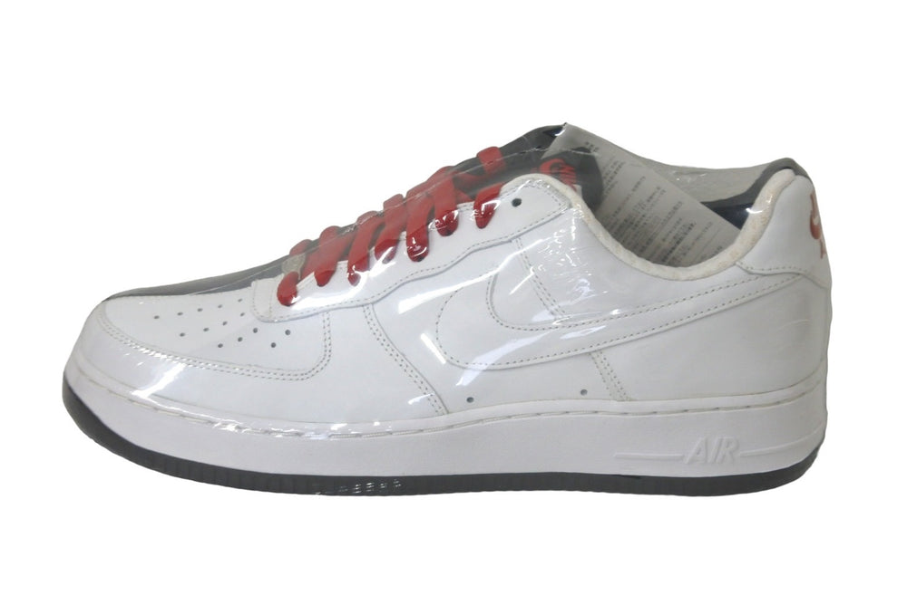 新品未使用 NIKE ナイキ スニーカー エアフォース ワン プレミアム スカーフェイス 20006年 28.5CM 313641-101 中古 57723