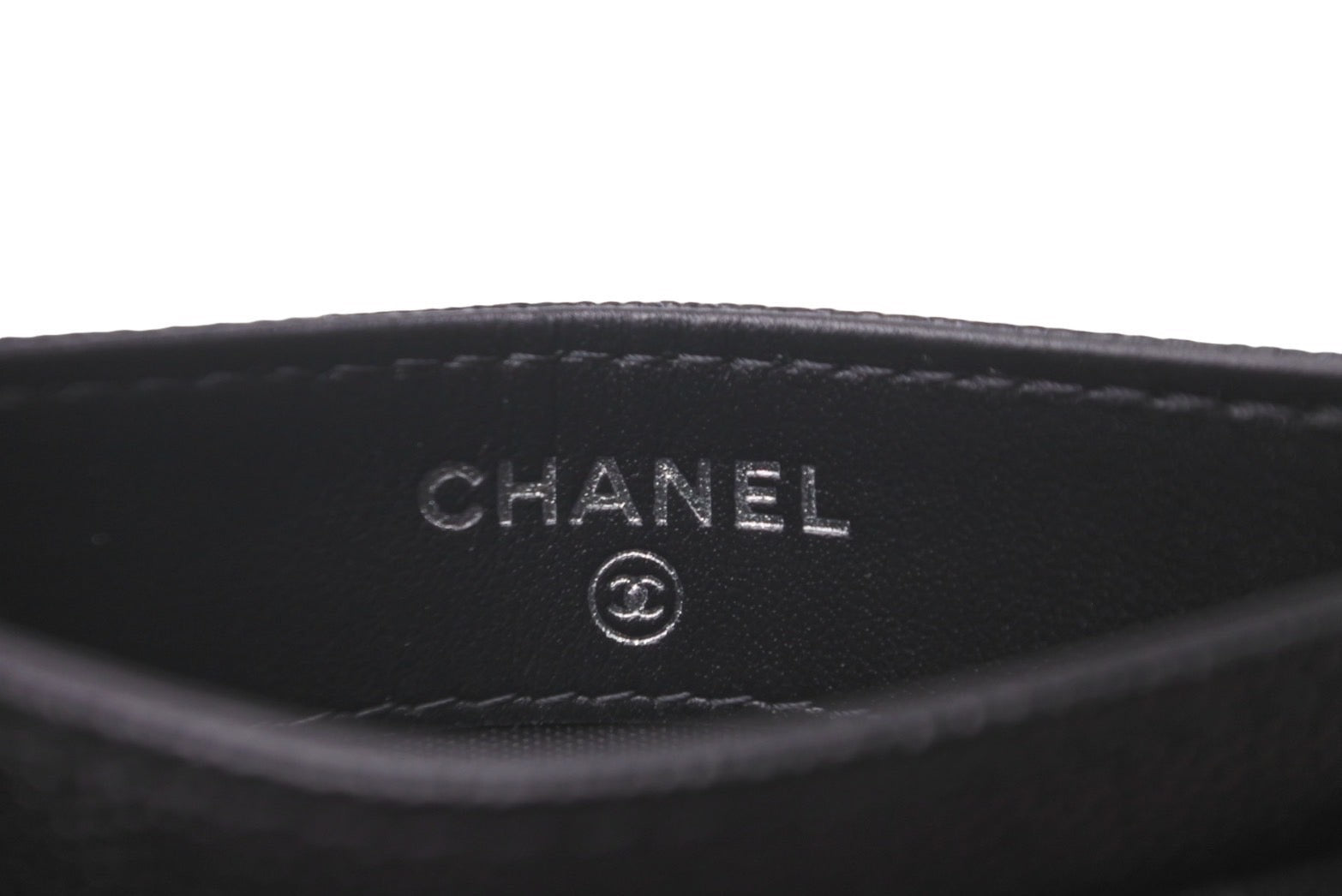 極美品 CHANEL シャネル ココマーク カードケース キャビアスキン 29