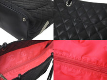 Load image into Gallery viewer, CHANEL シャネル トートバッグ ココマーク A25167 9番台 2005年 カーフスキン ブラック ピンク シルバー金具 良品 中古 57810