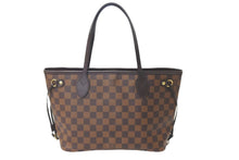 Load image into Gallery viewer, 新品同様 LOUIS VUITTON ルイヴィトン ハンドバッグ ネヴァーフル PM N41359 ダミエ柄 ゴールド金具 中古 57813