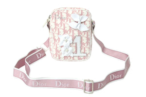 【美品 Dior トロッター ピンク パーカー ディオール ラインストーンなし
