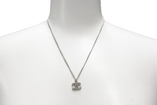 Load image into Gallery viewer, 極美品 CHANEL シャネル ネックレス ラインストーン ココマーク 10V刻印 シルバー GP 中古 57833