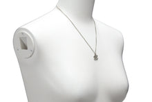 Load image into Gallery viewer, 極美品 CHANEL シャネル ネックレス ラインストーン ココマーク 10V刻印 シルバー GP 中古 57833