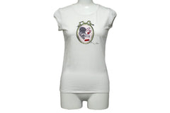Christian Dior クリスチャンディオール 半袖Ｔシャツ 裁縫プリント サイズ12A ホワイト 2EBMTEE1RU 美品 中古 57907