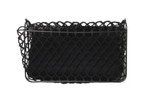画像をギャラリービューアに読み込む, 新品同様 CHANEL シャネル ココマーク チェーンショルダーバッグ ビーズマトラッセ 18番台 サテン ガンメタ ブラック 中古 57914