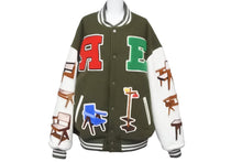 Load image into Gallery viewer, READY MADE レディメイド CHAIR JACKET ブルゾン スタジャン サイズ3 RE-CO-00-00-188 美品 中古 57930