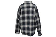 画像をギャラリービューアに読み込む, FR2 エフアールツー 長袖シャツ MADE IN WORLD メイドインワールド ロゴ刺繍 チェック 長袖 シャツ ネイビー L 美品 中古 57935