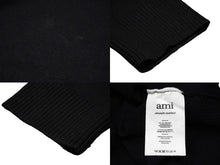 画像をギャラリービューアに読み込む, ami alexandre mattiussi アミ アレクサンドルマテュッシ セーター ブラック BFHK001.001 良品 中古 57940