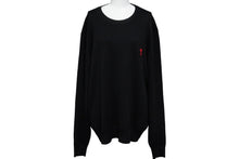 画像をギャラリービューアに読み込む, ami alexandre mattiussi アミ アレクサンドルマテュッシ セーター ブラック BFHK001.001 良品 中古 57940