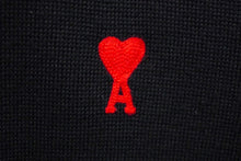 画像をギャラリービューアに読み込む, ami alexandre mattiussi アミ アレクサンドルマテュッシ セーター ブラック BFHK001.001 良品 中古 57940