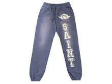 画像をギャラリービューアに読み込む, 新品未使用 SAINT MICHAEL セントマイケル スウェットパンツ パンツ ロゴ ネイビー SM-S23-0000-054 中古 57944