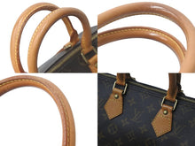 画像をギャラリービューアに読み込む, LOUIS VUITTON ルイヴィトン ハンドバッグ スピーディー25 モノグラム M41528 PVC レザー ゴールド金具 美品 中古 57959
