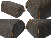 画像をギャラリービューアに読み込む, LOUIS VUITTON ルイヴィトン ハンドバッグ スピーディー25 モノグラム M41528 PVC レザー ゴールド金具 美品 中古 57959