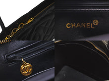 画像をギャラリービューアに読み込む, CHANEL シャネル ハンドバッグ 復刻トート キャビアスキン マトラッセ ココマーク 5番台 ゴールド金具 美品 中古 57971