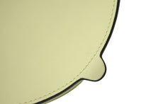 画像をギャラリービューアに読み込む, LOEWE ロエベ ショルダーバッグ 109.54.T15 ヒールポーチスモール アナグラム エンボス加工 ソフトカーフ イエロー 美品 中古 57980