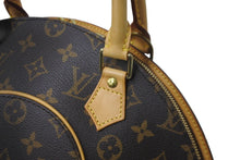 画像をギャラリービューアに読み込む, 極美品 LOUIS VUITTON ルイヴィトン ハンドバッグ M51127 エリプスPM モノグラムキャンバス ブラウン ゴールド金具 中古 57984