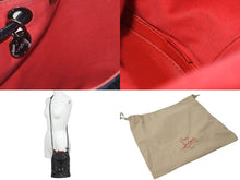 Load image into Gallery viewer, Christian Louboutin クリスチャンルブタン マリージェーン 2WAY 巾着 バッグ ハンドバッグ ショルダー 3195257 美品 中古 57985