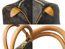 画像をギャラリービューアに読み込む, LOUIS VUITTON ルイヴィトン ボストンバッグ キーポル50 モノグラム M41426 ブラウン ゴールド金具 美品 中古 57986