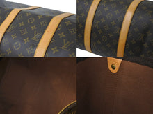 画像をギャラリービューアに読み込む, LOUIS VUITTON ルイヴィトン ボストンバッグ キーポル50 モノグラム M41426 ブラウン ゴールド金具 美品 中古 57986