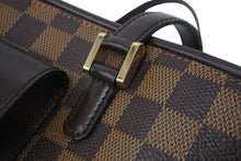 画像をギャラリービューアに読み込む, LOUIS VUITTON ルイヴィトン トートバッグ N51121 マノスクPM ダミエ ブラウン ゴールド金具 美品 中古 57990
