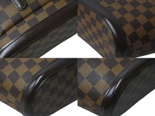 画像をギャラリービューアに読み込む, LOUIS VUITTON ルイヴィトン トートバッグ N51121 マノスクPM ダミエ ブラウン ゴールド金具 美品 中古 57990