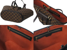 画像をギャラリービューアに読み込む, LOUIS VUITTON ルイヴィトン トートバッグ N51121 マノスクPM ダミエ ブラウン ゴールド金具 美品 中古 57990
