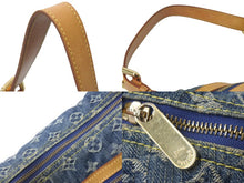 画像をギャラリービューアに読み込む, LOUIS VUITTON ルイヴィトン ハンドバッグ バギーPM モノグラムデニム M95049 ブルー ゴールド金具 美品 中古 57995