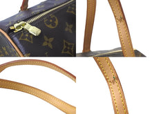 画像をギャラリービューアに読み込む, LOUIS VUITTON ルイヴィトン ハンドバッグ 筒型 パピヨン26 モノグラム ブラウン M51366 美品 中古 58000
