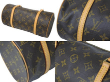 画像をギャラリービューアに読み込む, LOUIS VUITTON ルイヴィトン ハンドバッグ 筒型 パピヨン26 モノグラム ブラウン M51366 美品 中古 58000