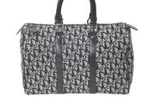 画像をギャラリービューアに読み込む, Christian Dior クリスチャンディオール ミニボストンバッグ35 トロッター キャンバス PZ0032 レザー シルバー金具 美品 中古 58021