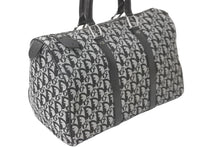 画像をギャラリービューアに読み込む, Christian Dior クリスチャンディオール ミニボストンバッグ35 トロッター キャンバス PZ0032 レザー シルバー金具 美品 中古 58021