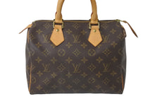 Load image into Gallery viewer, LOUIS VUITTON ルイヴィトン ハンドバッグ スピーディー25 モノグラム M41528 PVC レザー ゴールド金具 美品 中古 58027