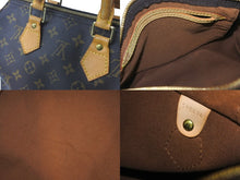 画像をギャラリービューアに読み込む, LOUIS VUITTON ルイヴィトン ハンドバッグ スピーディー25 モノグラム M41528 PVC レザー ゴールド金具 美品 中古 58031