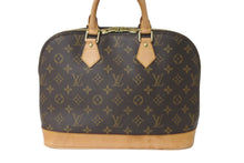 画像をギャラリービューアに読み込む, LOUIS VUITTON ルイヴィトン ハンドバッグ アルマPM モノグラム M51130 ブラウン ゴールド金具 美品 中古 58033