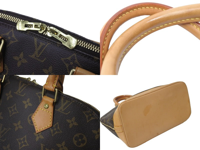 LOUIS VUITTON ルイヴィトン ハンドバッグ アルマPM モノグラム M51130 ブラウン ゴールド金具 美品 中古 58033 –  Casanova Vintage